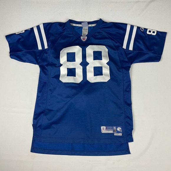 Reebok Other - Marvin Harrison Indianapolis Colts Reebok Stitch Jersey Blue Women's Size XL 88
